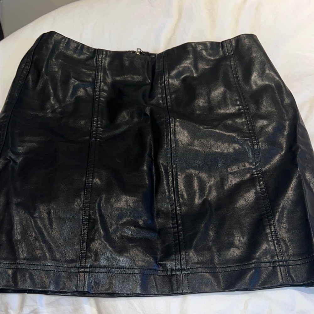 She + Sky Black Mini Pencil Skirt Night Out